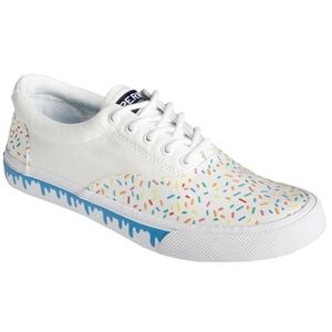 Sperry Striper II Cvo Lace Up Mens White Sneakers Casual Shoes